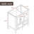 29.13'' Single Bathroom Vanity Base Only-93910263
