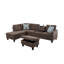 Canapé et chaise longue en lin avec repose-pieds Ahuva-265731457-160964621