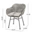 Tabouret d'extérieur 17,05 po Avika