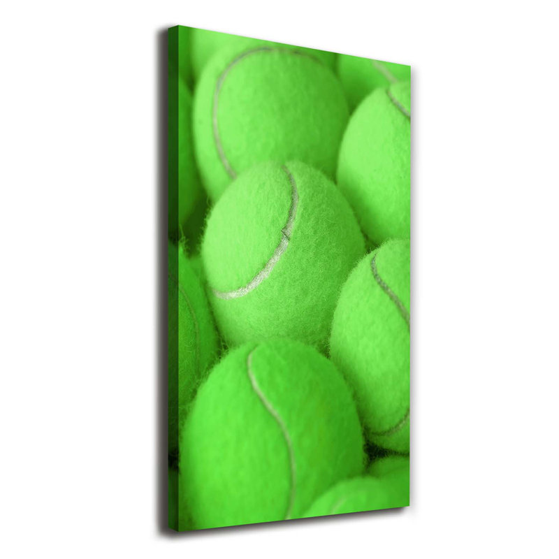 Tennis Balls - Wrapped Canvas Print