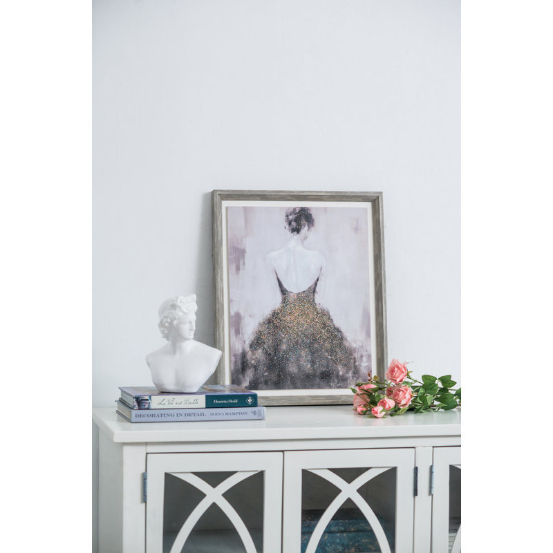 Elegant Gray and Cream Abstract Canvas Wall Art