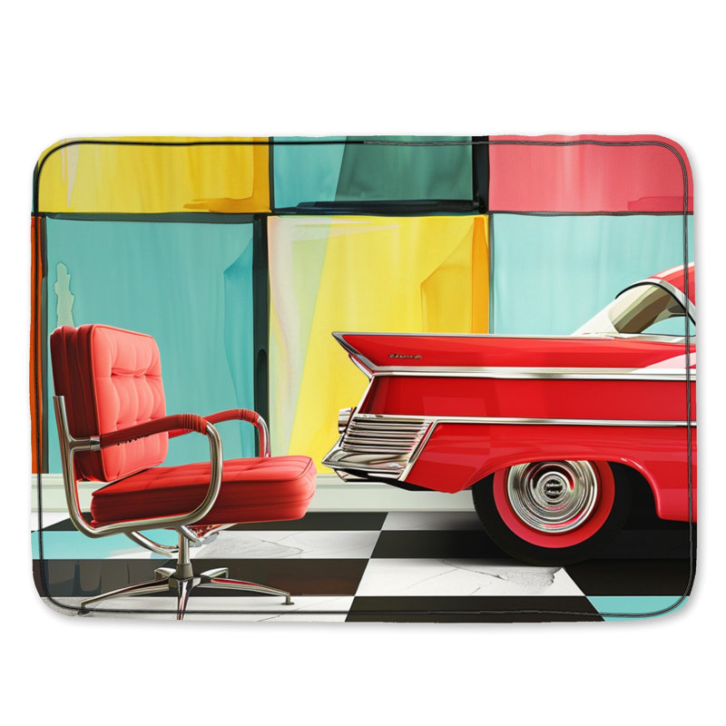 Tapis de bain voiture, L 24 po x L 17 po