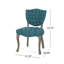 Chaise capitonnée Kd (Wthr) (ensemble de 2)-406011783