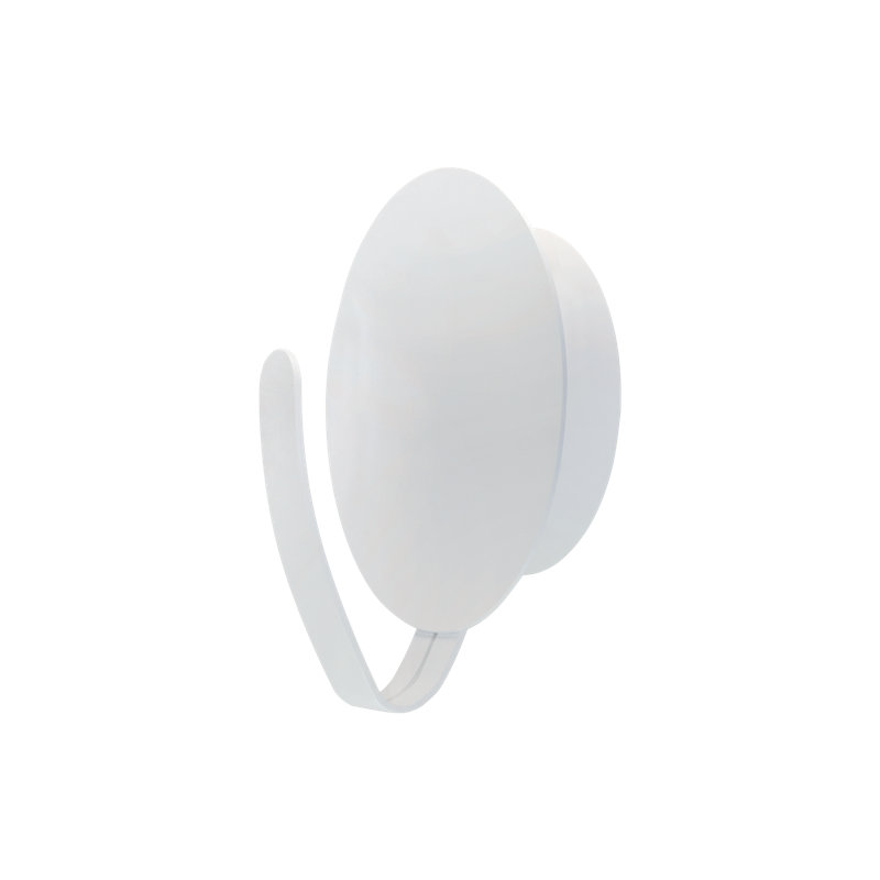 LED Flush Mounted Sconce, 25.5cm H x 22cm W x 12.5cm D