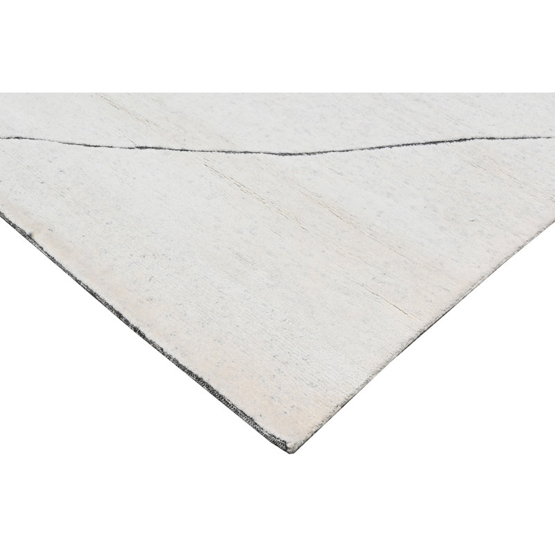 Hand Knotted Area Rug in Natural