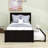Twin Size Platform Bed with Trundle-70181685