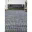 Tapis bleu clair et beige noué à la main de haute qualité-106953161