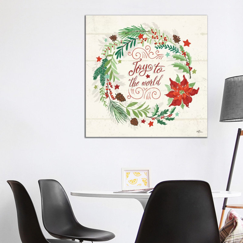 Holiday Joy III by Janelle Penner - Wrapped Canvas Print, 93.98 cm H x 93.98 cm W x 3.175 cm D