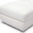 Cream Chenille Modular Ottoman