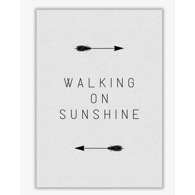 Walking On Sunshine - Print