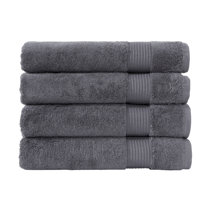 Chaps Bath Towels 6-Piece Sets for Bathroom - Ring Spun Cotton Towel Set - Blue