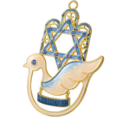 5.5'' Metal Animals Holiday Shaped Ornament