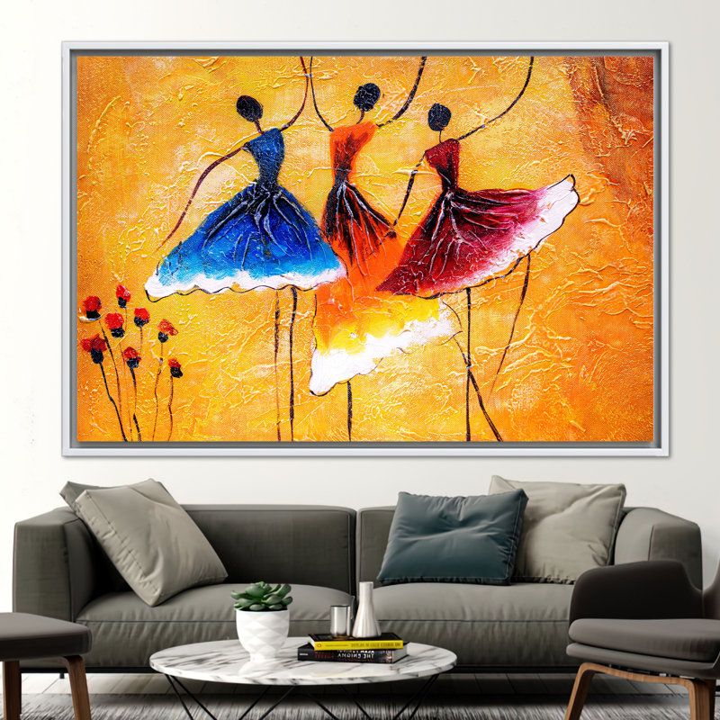 Print on Canvas, 20 cm H x 30 cm W, White Floater Framed