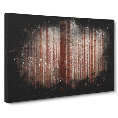 Autumn Forest Vol.7 Paint Splash - Wrapped Canvas