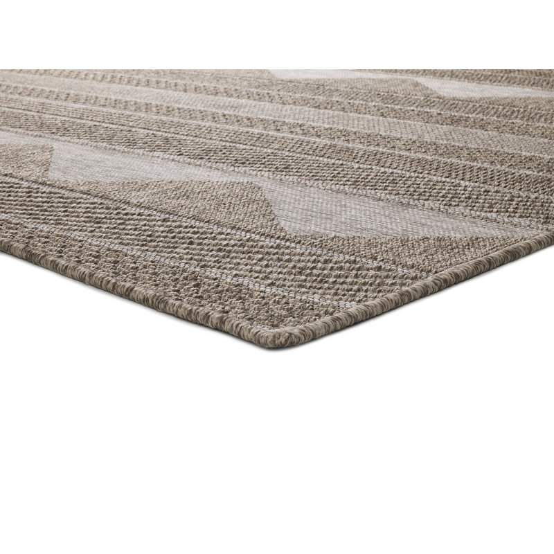 Jasmyn Abstract Flatweave Indoor / Outdoor Area Rug, Rectangle 190 x 290cm