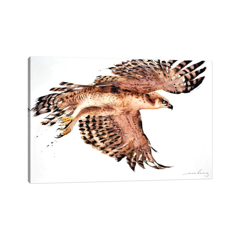 Soar like Eagle II 1 Piece Wrapped Canvas Painting, 20.32 cm H x 30.48 cm W