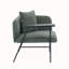 Fauteuil de détente Lounge avec petite table et coussin de dossier-1957562612