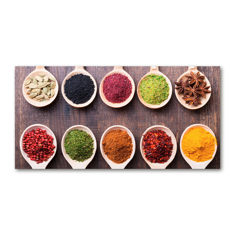 Colourful Spices - Wrapped Canvas Print