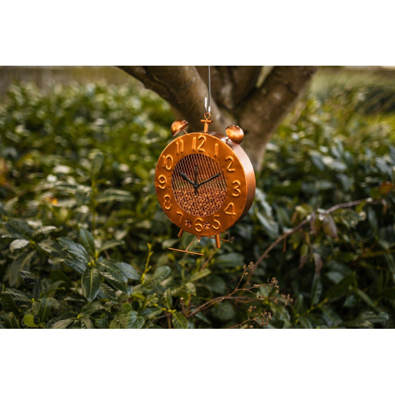 Alonsa Metal Hanging Decorative Bird Feeder