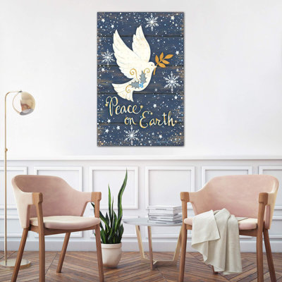 Peace On Earth by Annie LaPoint - Wrapped Canvas Print