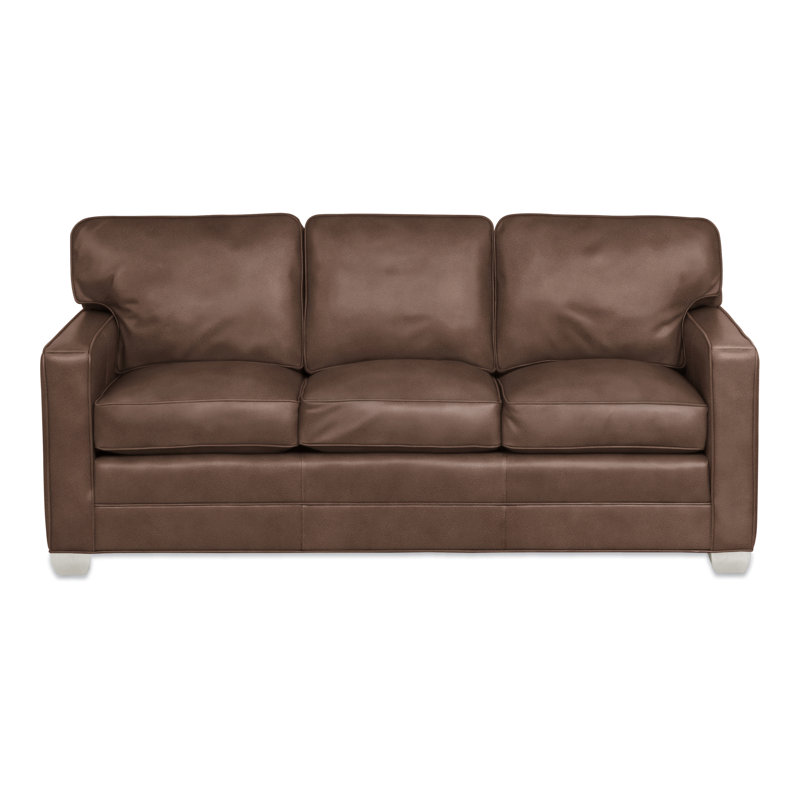 Canapé Hillcrest, Wrenn, Cuir véritable Regent Mink
