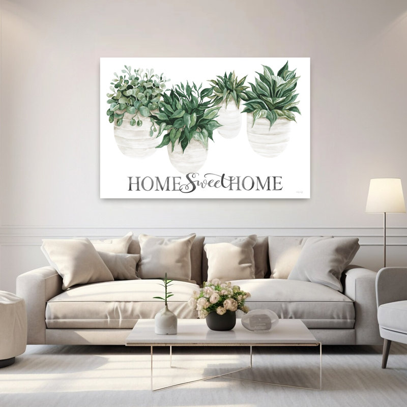 Home Sweet Home, art architectural abstrait contemporain, H 60 po x l 40 po