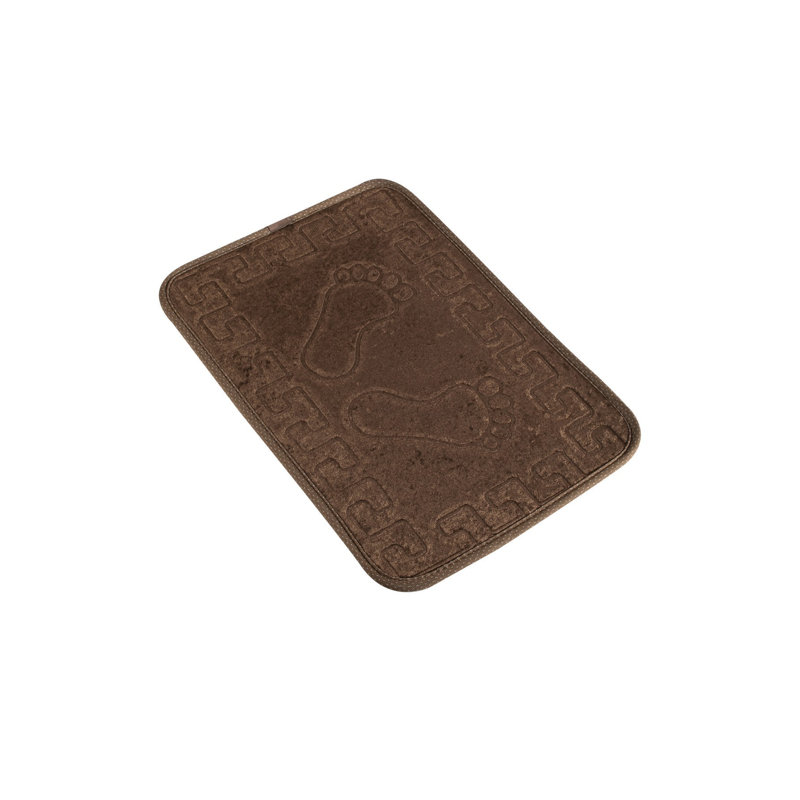 Tapis pour salle de bain Marg, Café