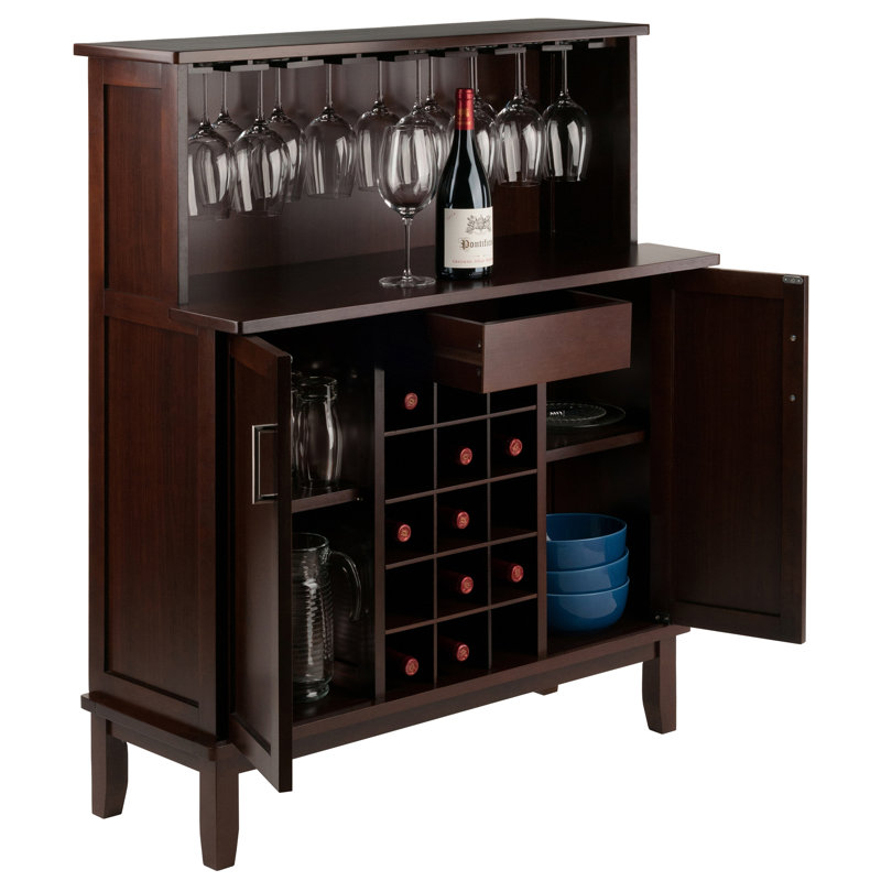 Nevin 38.35'' Bar Cabinet