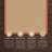 Nannette Handmade Medium Beige Berber with Burnt Orange Cotton Border Made in the USA Area Rug-1373026991
