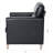 Lissbeth 33.46'' Faux Leather Sofa-1283251150