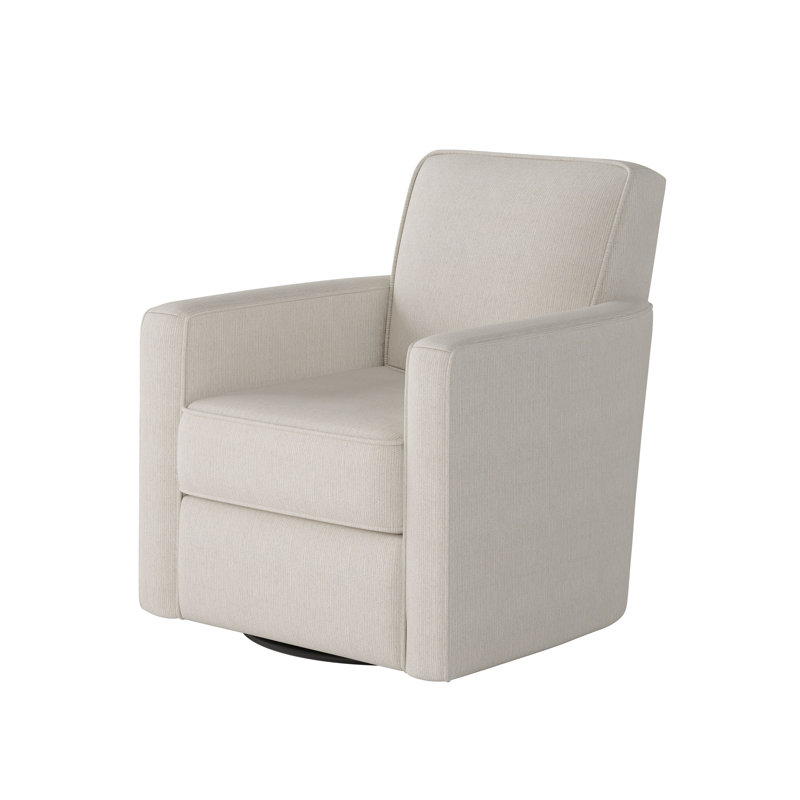 Fauteuil oscillant pivotant Balina Bindi, Truth or Dare Salt, H 38 po x l 35 po x P 36 po  