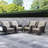 Nellie Wicker 4 - Person Patio Conversation Set with Cushions-1749924492