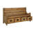 Keemia Reclaimed Pine Storage Bench, Natural