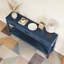 Console de 59,1 po avec 3 tiroirs, console peinte-1366092400
