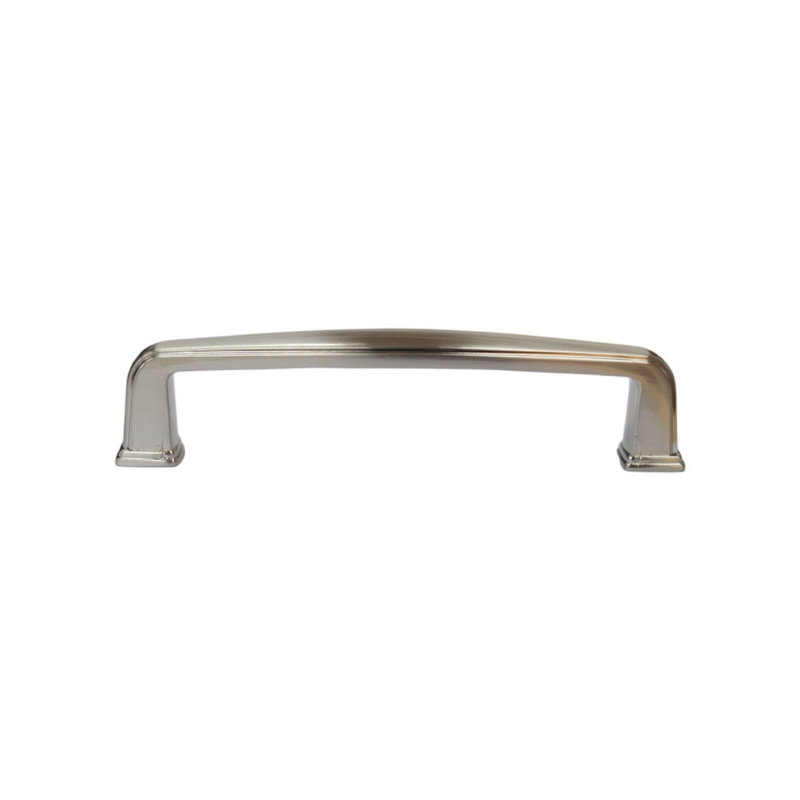 Ensemble de poignées 3 3/4 po Aanav Cabinet Hardware, Nickel satiné brossé