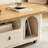 Simple Movable Wood Coffee Table Storage Drawers-526097615-526097618
