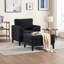 Fauteuil d'appoint large rembourré avec repose-pieds et coussins de rangement-691399336-691399339