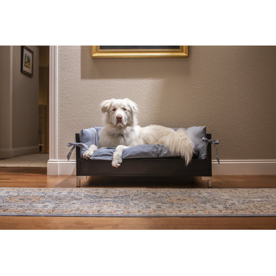 Lit pour chien surélevé avec coussin Achilles Manhattan ECOFLEX®