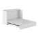 Atiyah Murphy Bed Chest with 6" Mattress, Storage and Built-in Charger