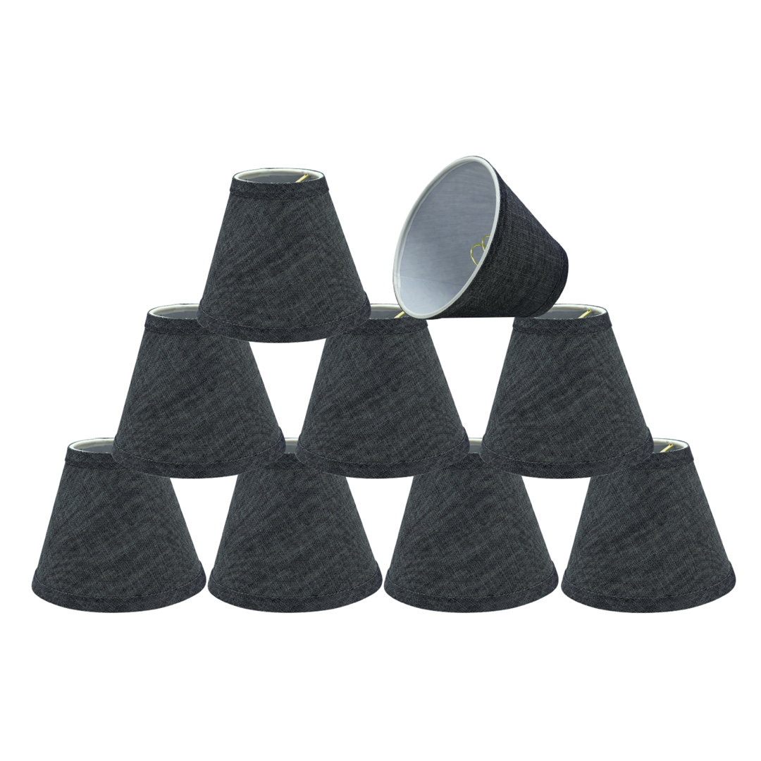 5'' H Linen Empire Lamp Shade (Set of 9) Red Barrel Studio®