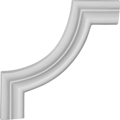 6 5/8"W x 6 5/8"H Stockport Panel Molding Corner (matches molding)