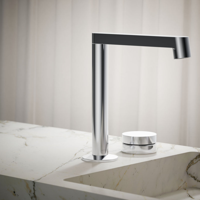 Components Bathroom Sink Rocker Handle, Polished Chrome