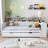 Wooden Daybed with Storage Shelves-130036326