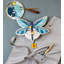 Horloge murale 8,1 pouces Allen Designs