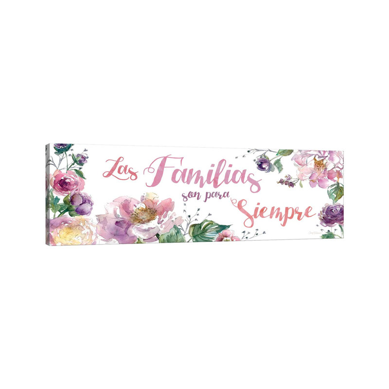 Familias Siempre by Carol Robinson - Wrapped Canvas Panoramic Print, 121.92 cm H x 40.64 cm W x 3.175 cm D