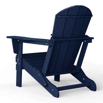 Outdoor Adirondack Chair With Cup Holder