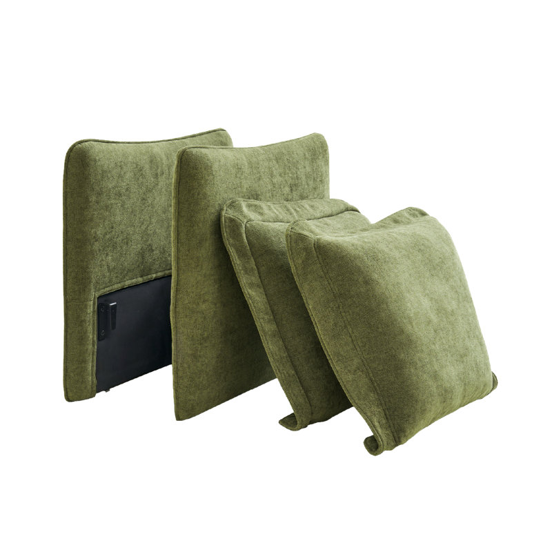 Ensemble d'accoudoirs Qoosh, vert genévrier, Juniper Green