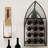 Sailboat Shaped Wine Cabinet Rack