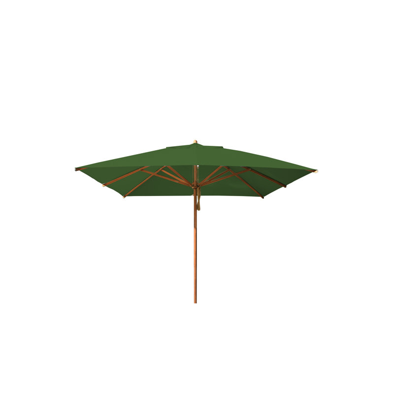 Yadira 300cm Market Parasol, Forest Green