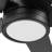 52" Graceshire 5 - Blade LED Flush Mount Ceiling Fan with Remote Control and Light Kit Included-88069712